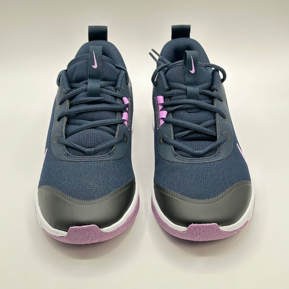 Nike Omni Multi-Court Low Blue / Pink DM9027-401 Size 7y = Women's: 8.5 - Picture 3 of 12